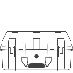 Flight Case for laser projector icon