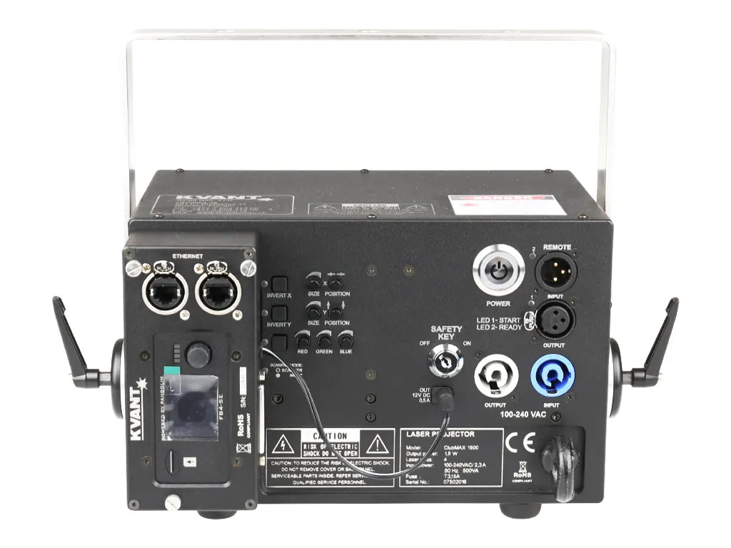 FB4.NET mounted on laser projector