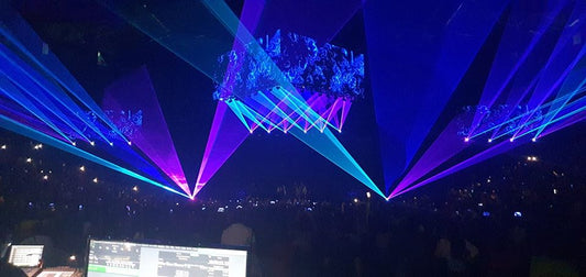 Backstreet Boys Multimedia Laser Show At The Arena Monterrey