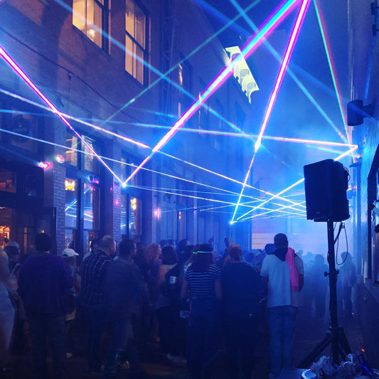Laser Mirrors at Blink Festival 2019