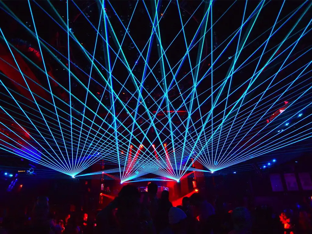 What is a laser show  Pangolin Laser Systems