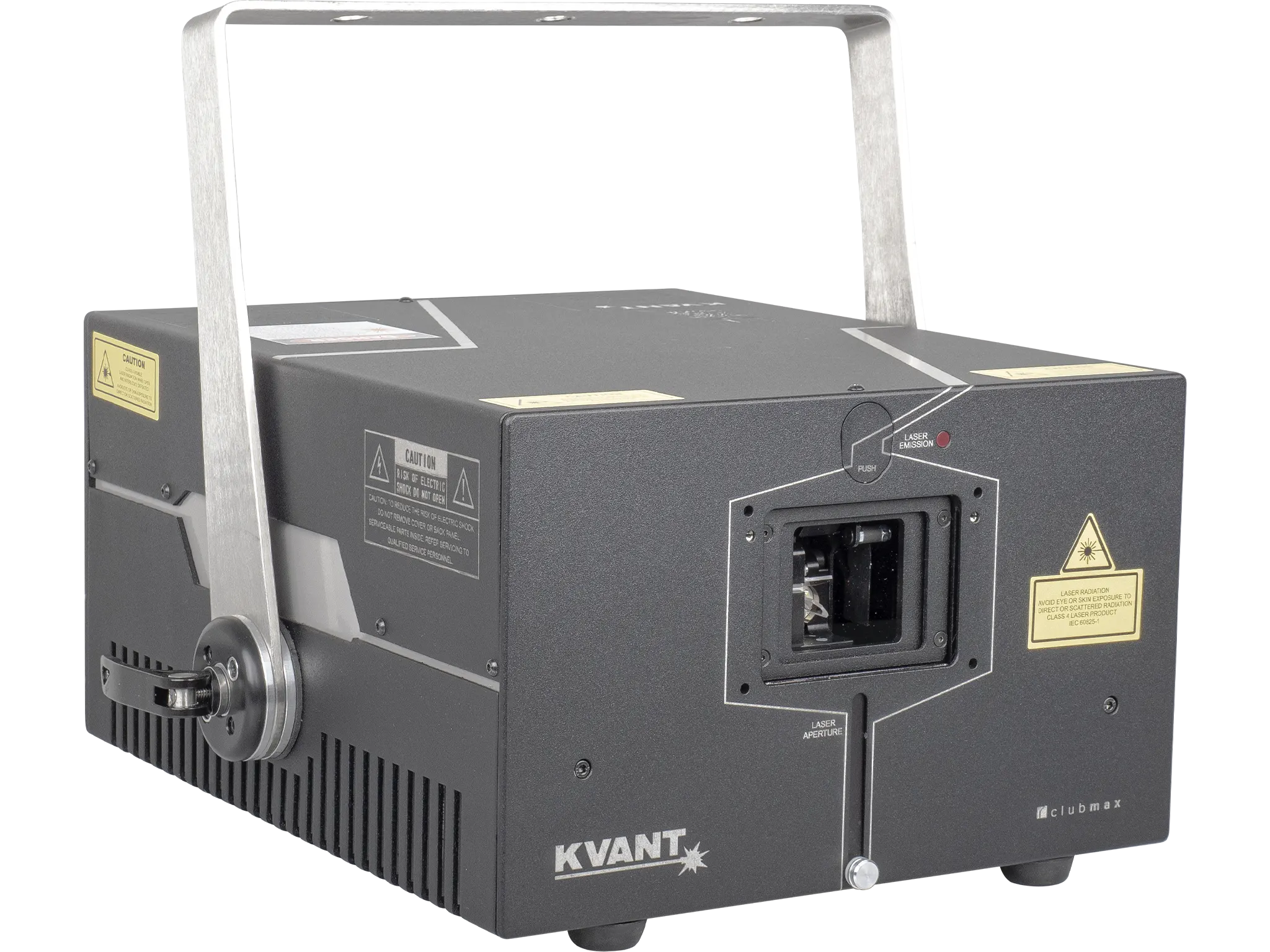 Kvant Clubmax laser projector frontside models 10 to 15 FB4