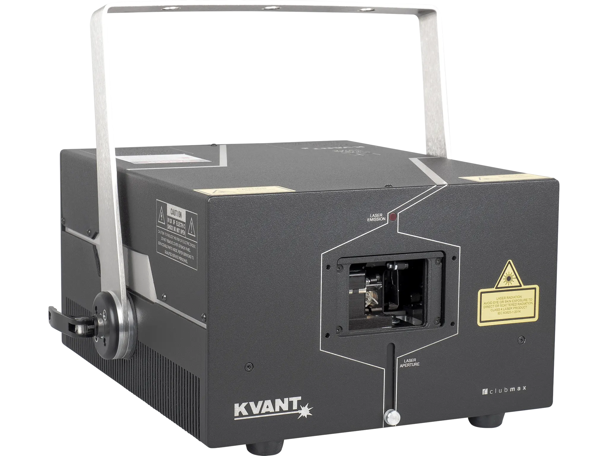 Kvant Clubmax laser projector frontside of models 6000 to 6800