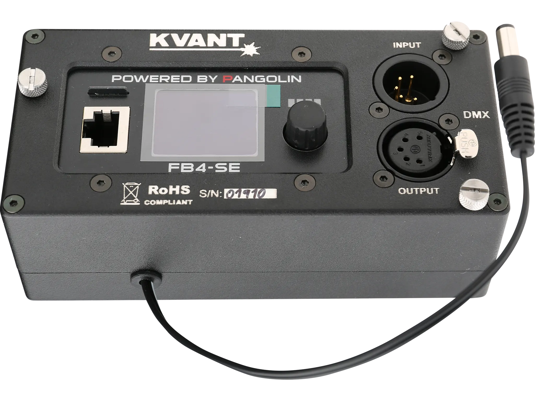 Kvant FB4.DMX laser show control hardware